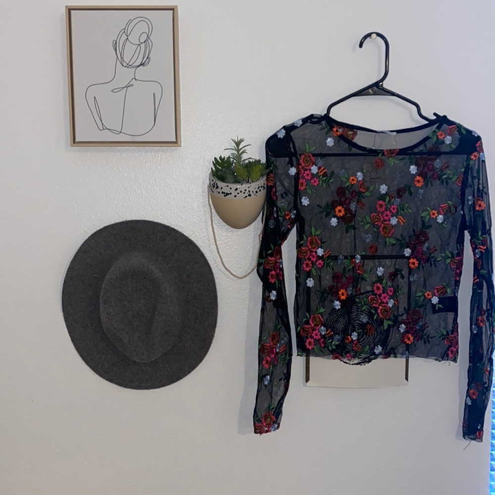 Mesh shirt for layering